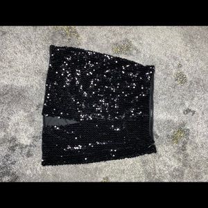 Night out sequin skirt